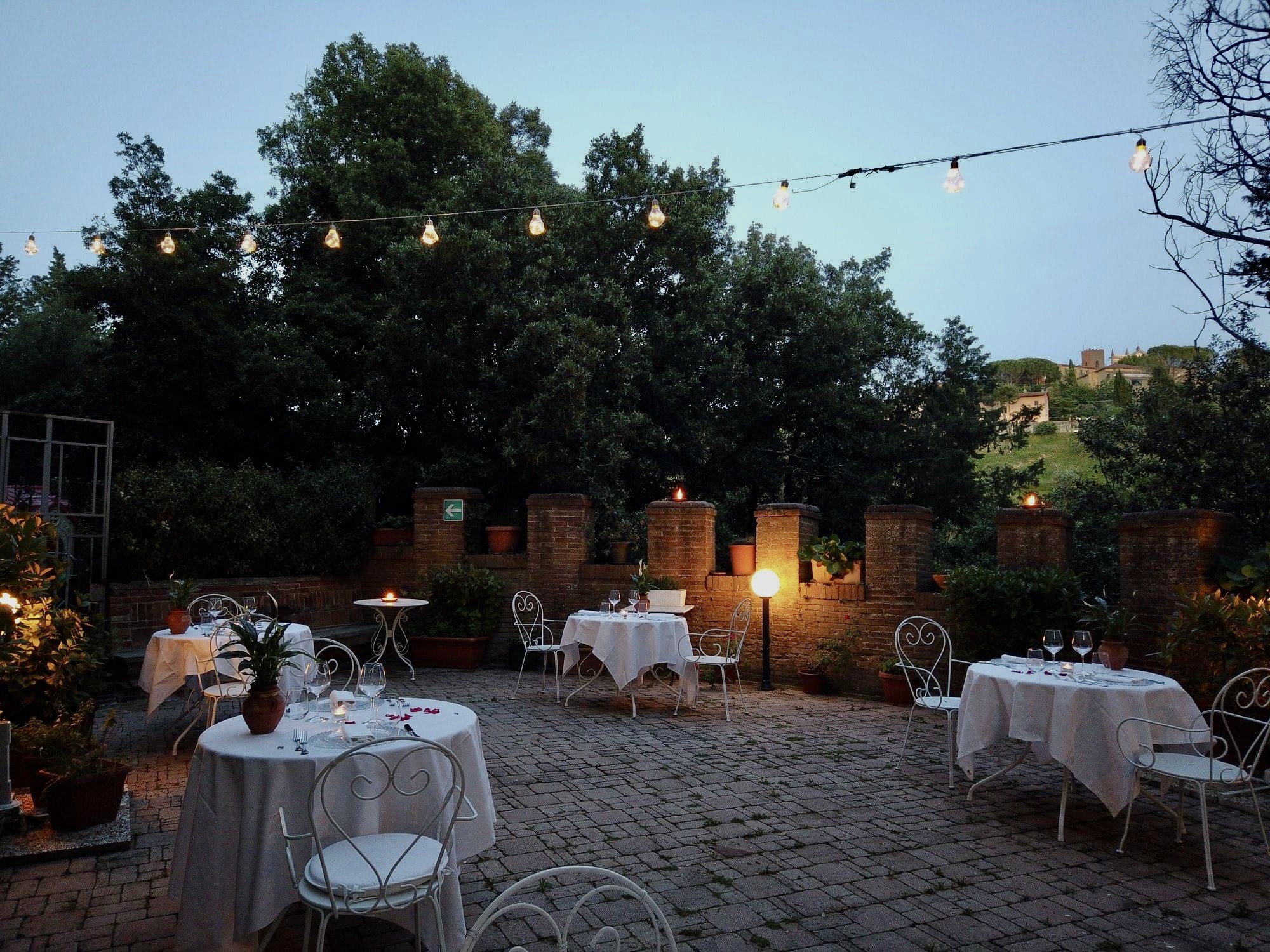 ristorante all aperto